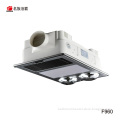 ceiling electric bathroom infrared heater, PTC heating/lighting/ventilation in one unit